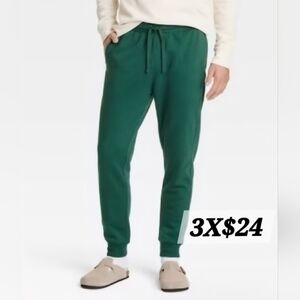 BUNDLE X3 !! Men's Green Jogger Pants Goodfellow & Co Size M